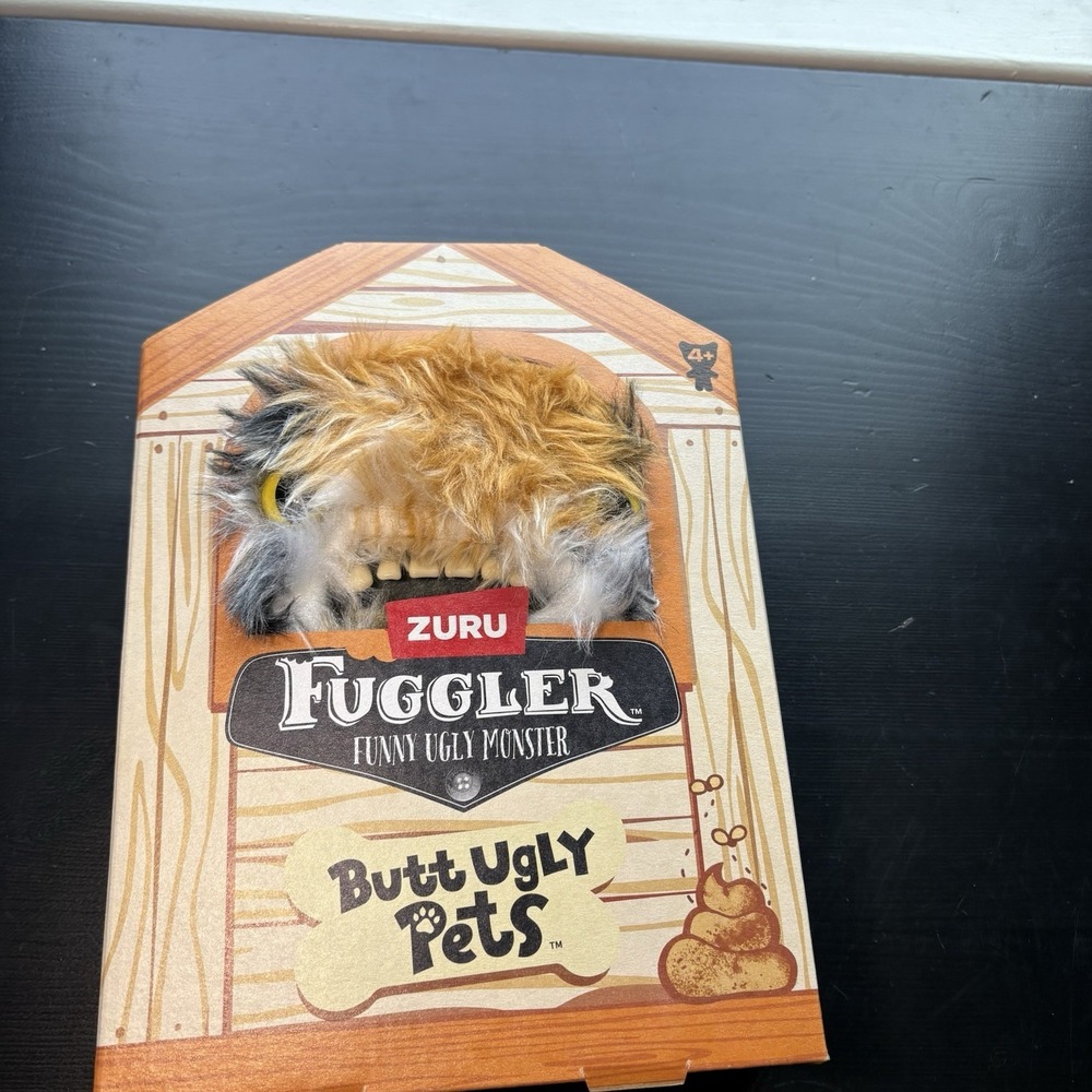 2025 ZURU FUGGLER BUTT UGLY PETS WINGED BAT CALICOCAT!!! 15731k
